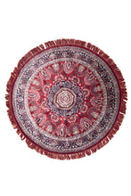 Load image into Gallery viewer, Ornate Round Medallion Wool Rug
