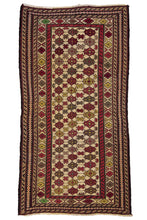 Load image into Gallery viewer, Maliki Star Motif Kilim Runner
