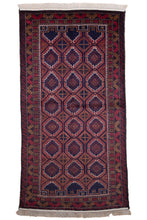 Load image into Gallery viewer, Vintage Afghan Octagon Tribal Wool Rug
