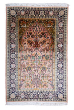 Load image into Gallery viewer, Pastel Harmony Kashmiri Silk Rug
