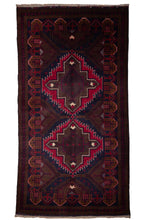 Load image into Gallery viewer, Baluchi Tribal Wool Medallion Rug
