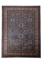 Load image into Gallery viewer, Blue Medallion Zeigler Afghan Rug
