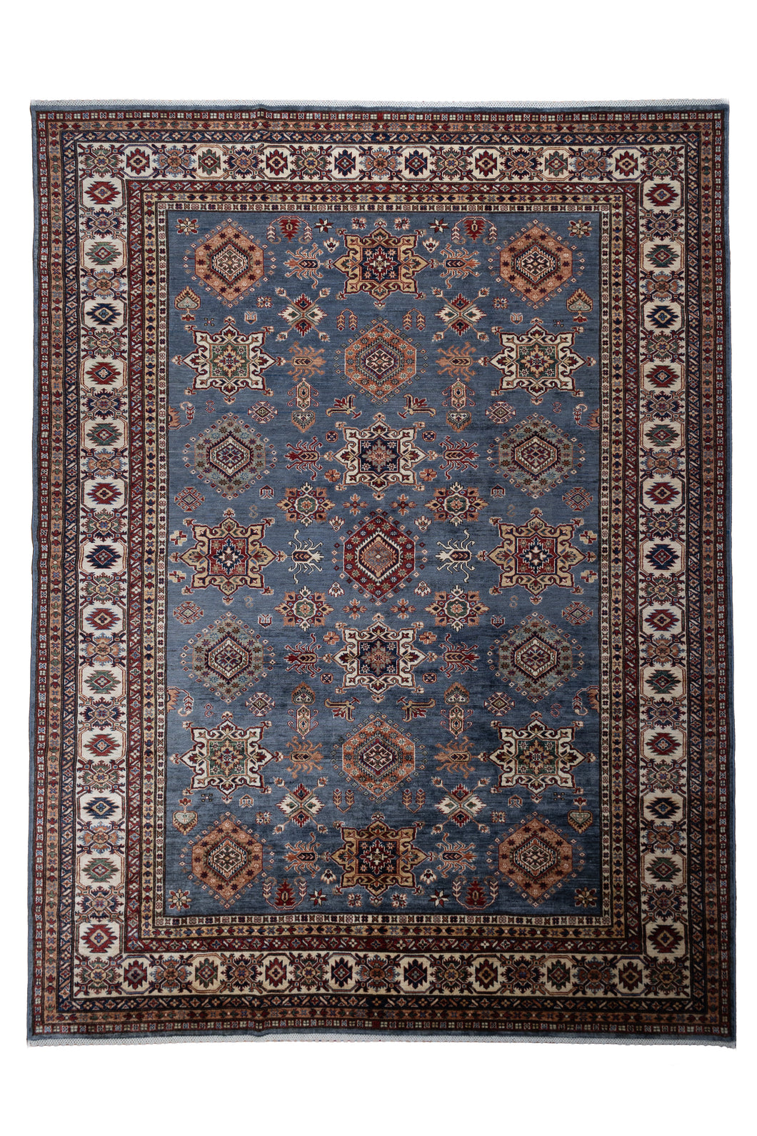 Blue Medallion Zeigler Afghan Rug