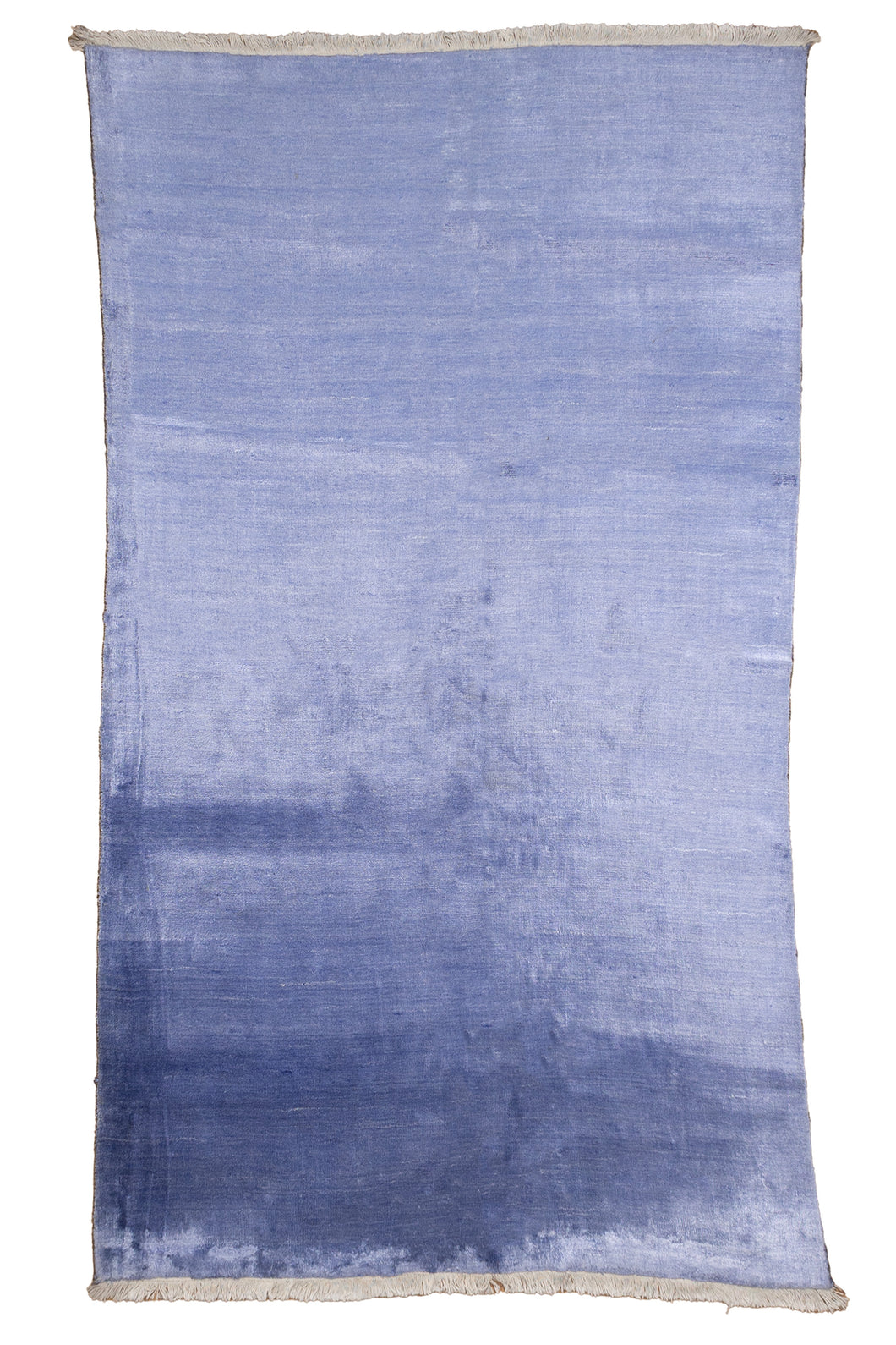Midnight Mist Plain Silk Rug