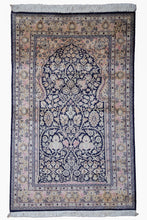 Load image into Gallery viewer, Pastel Blossom Arch Silk Kashmiri Rug
