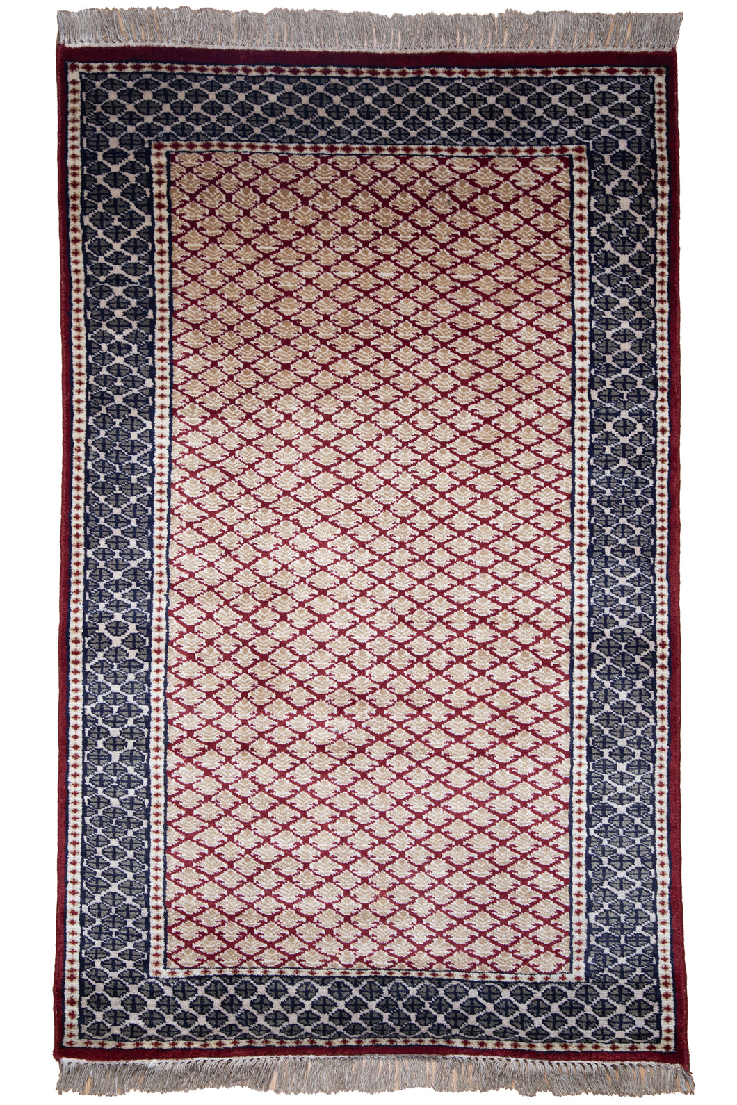 Ruby Lattice Trellis Wool Rug