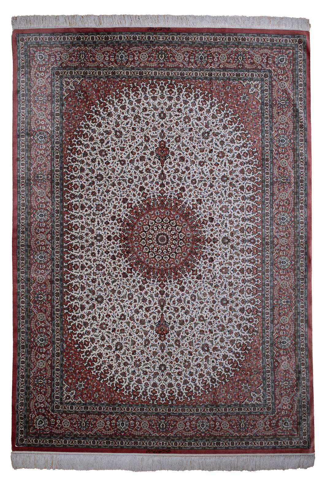 Mir Mehdi Signed Qom Silk Masterpiece