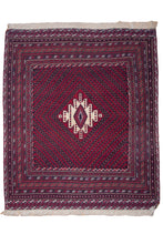 Load image into Gallery viewer, Crimson Eye Mashwani Tribal Kilim
