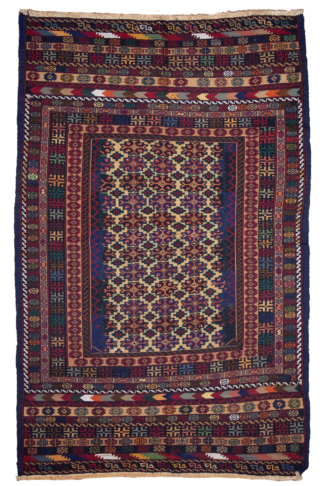 Starlit Harmony Tribal Wool Rug