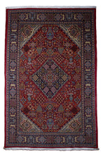 Load image into Gallery viewer, Geometric Medallion Joshqan Persian Rug
