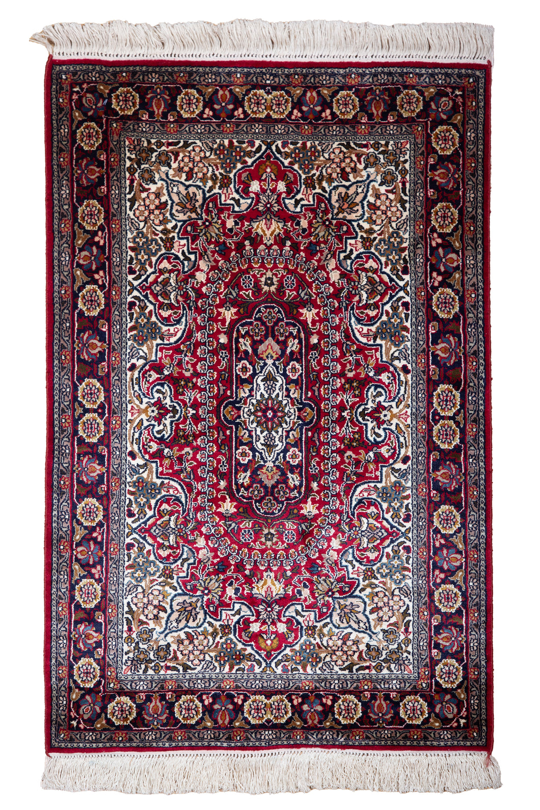 Classic Medallion Kashmiri Silk Treasure