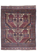 Load image into Gallery viewer, Antique Tree of Life Barjesta Kilim
