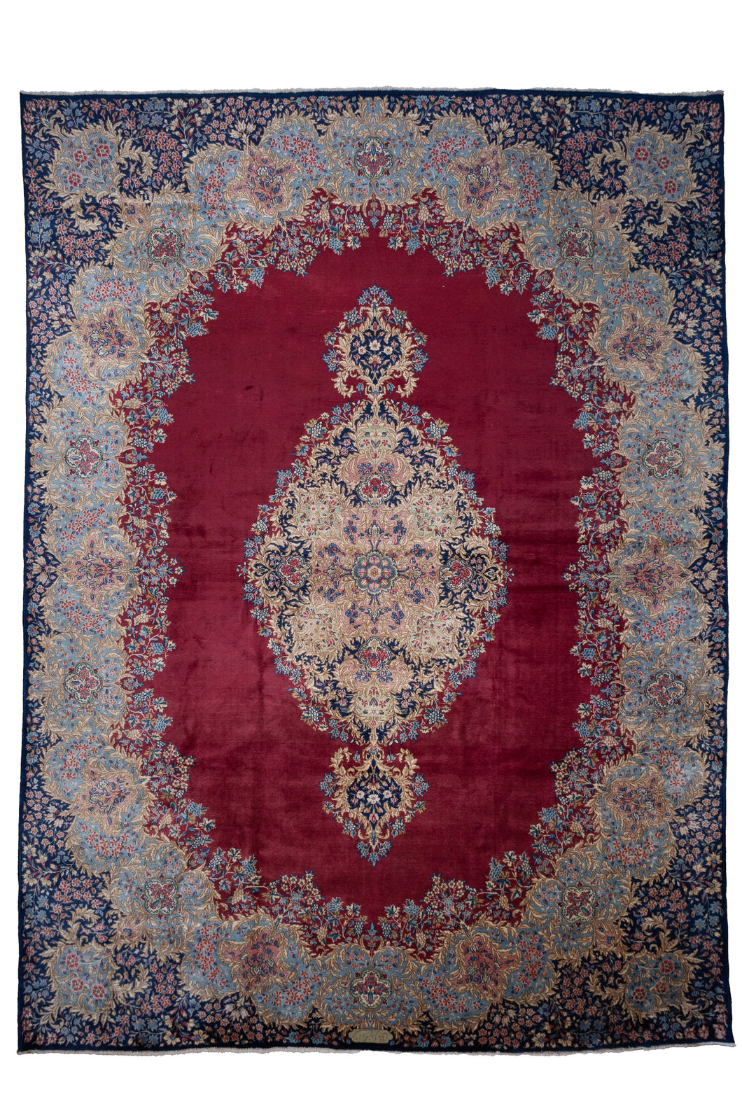 Antique 1920 Signed Kerman Masterpiece