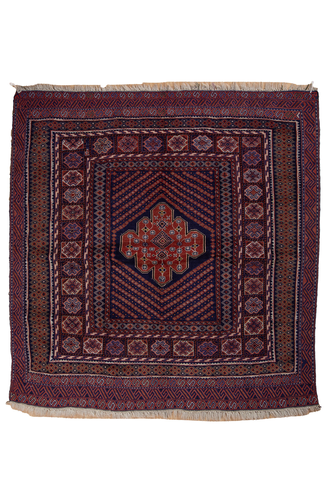 Persian Afshar Tribal Wool Rug