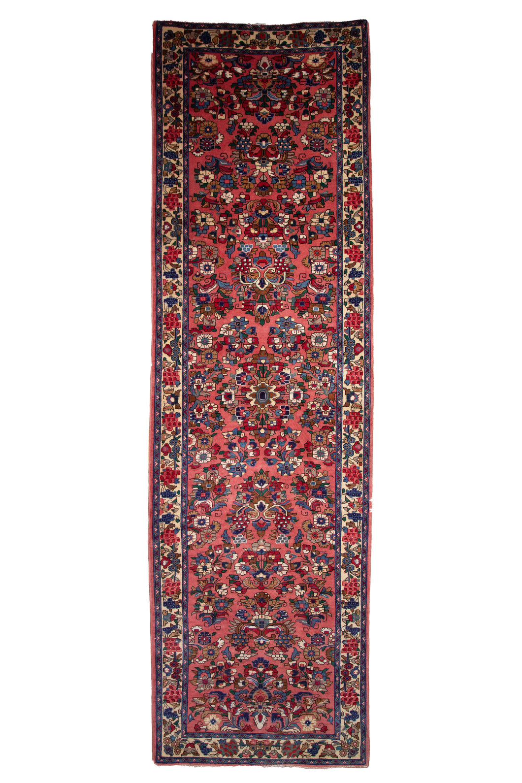 Antique Persian Sarouk Wool Runner