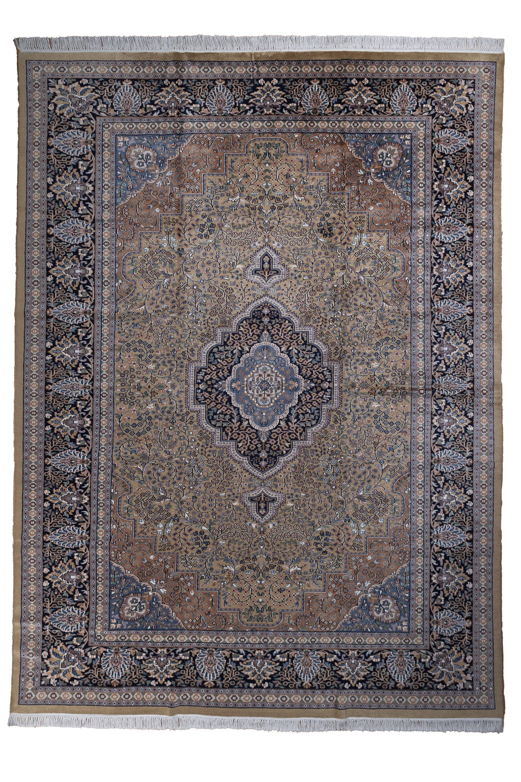 Timeless Elegance Indian Wool Rug