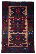 Load image into Gallery viewer, Bold Tribal Afghan Garden Rug
