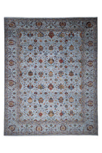 Load image into Gallery viewer, Sky Blue Zeigler Afghan Rug
