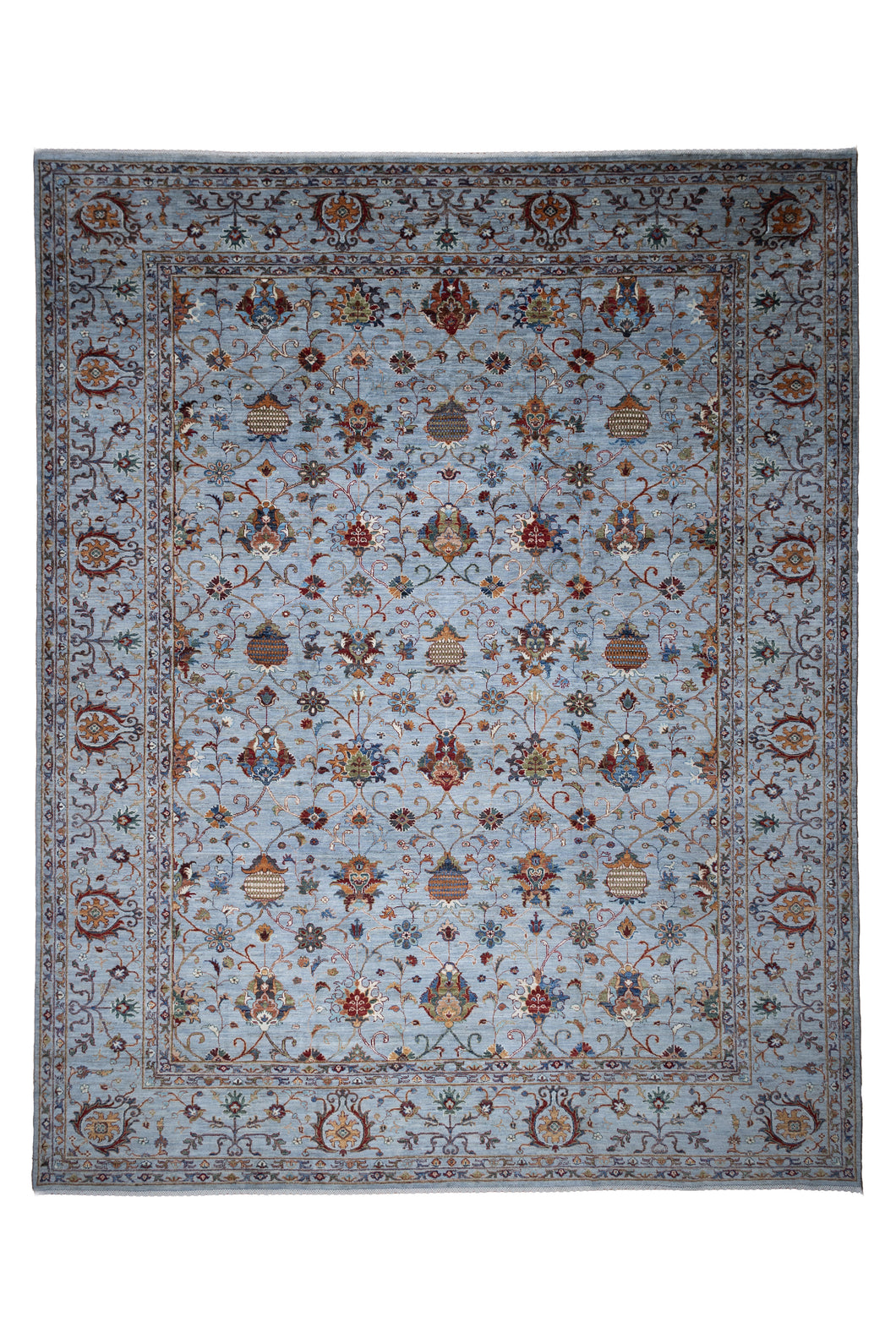 Sky Blue Zeigler Afghan Rug
