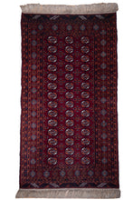 Load image into Gallery viewer, Turkman Silk-Base Gul Motif Rug
