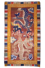 Load image into Gallery viewer, Celestial Guardians – Antique Tibetan Rug
