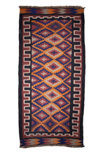 Load image into Gallery viewer, Antique Persian Kilim Flame Geometry
