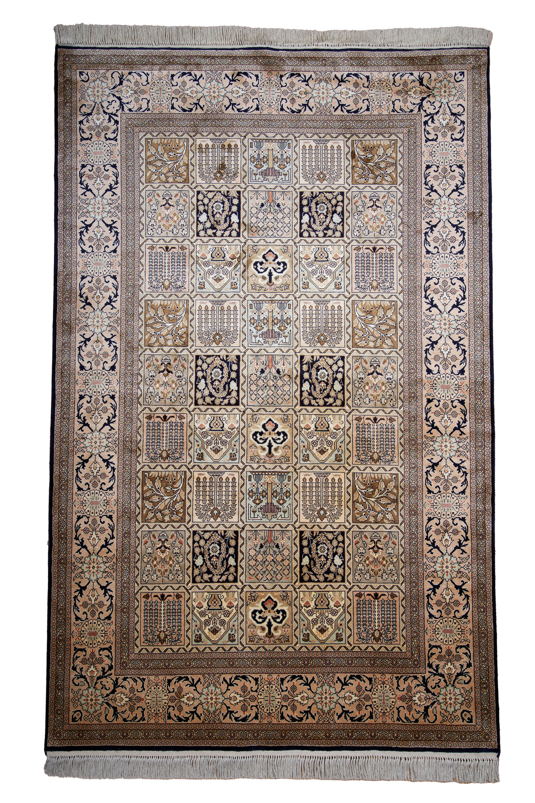 Pastel Garden Panel Silk Masterpiece