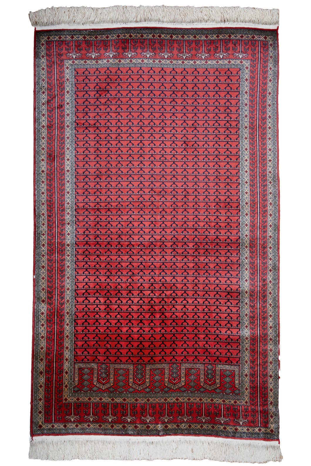Ruby Nomad Kashmiri Silk Rug