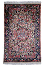 Load image into Gallery viewer, Rose Garden Medallion Kashmiri Silk
