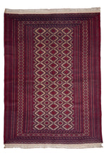 Load image into Gallery viewer, Turkman Geometric Heritage Wool Rug
