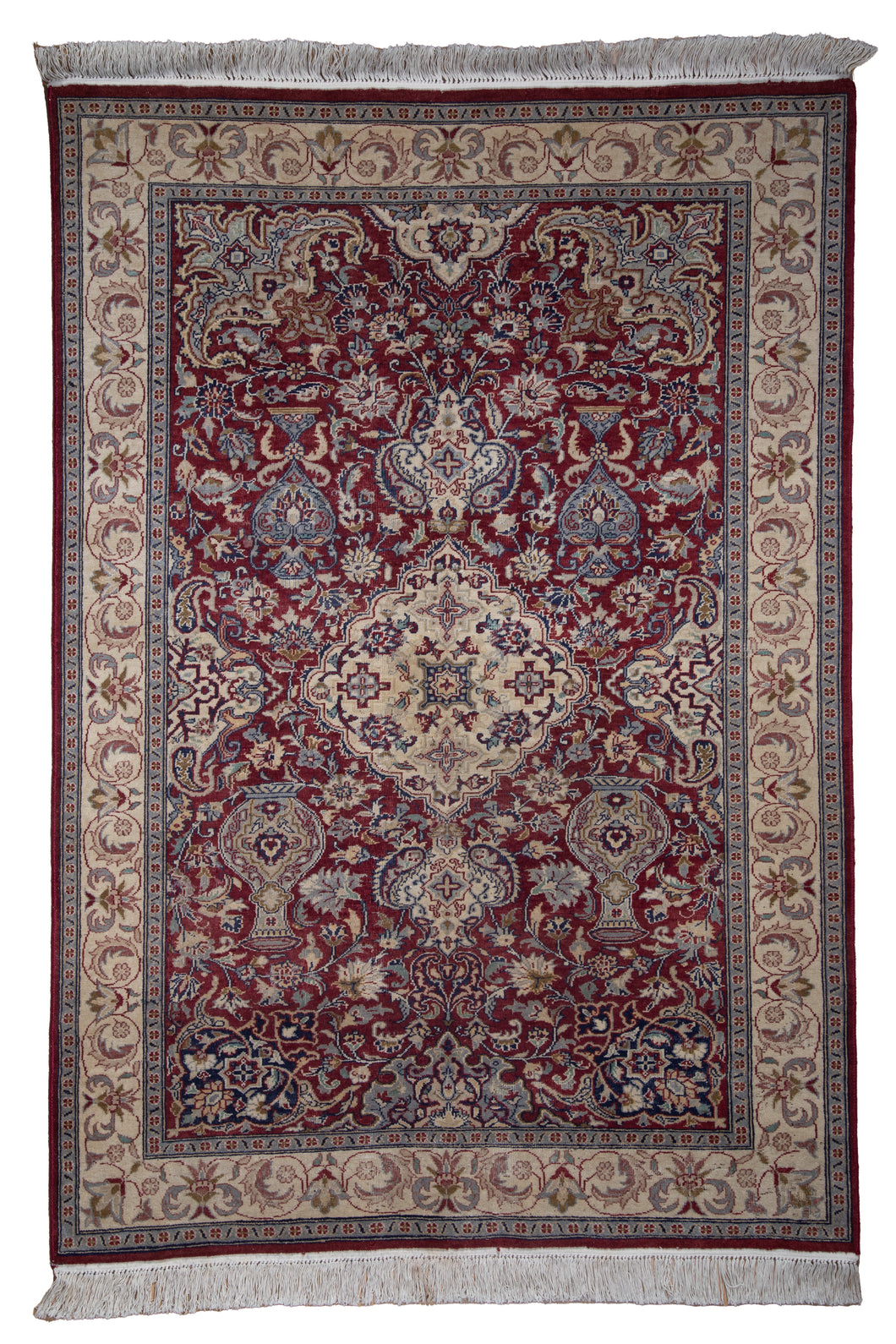 Imperial Red Kashmiri Wool Rug