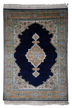 Load image into Gallery viewer, Midnight Garden Silk Rug
