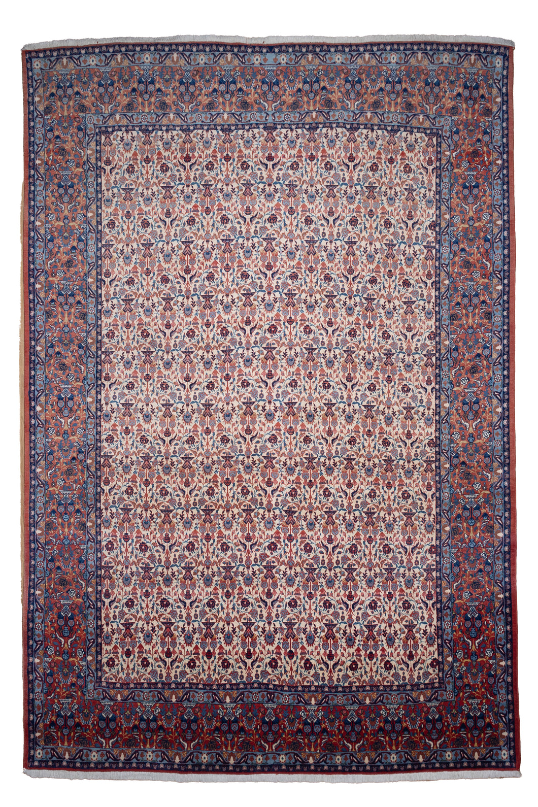 Antique Veramin Persian Garden Treasure