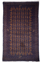 Load image into Gallery viewer, Deep Indigo Turkman Tribal Rug
