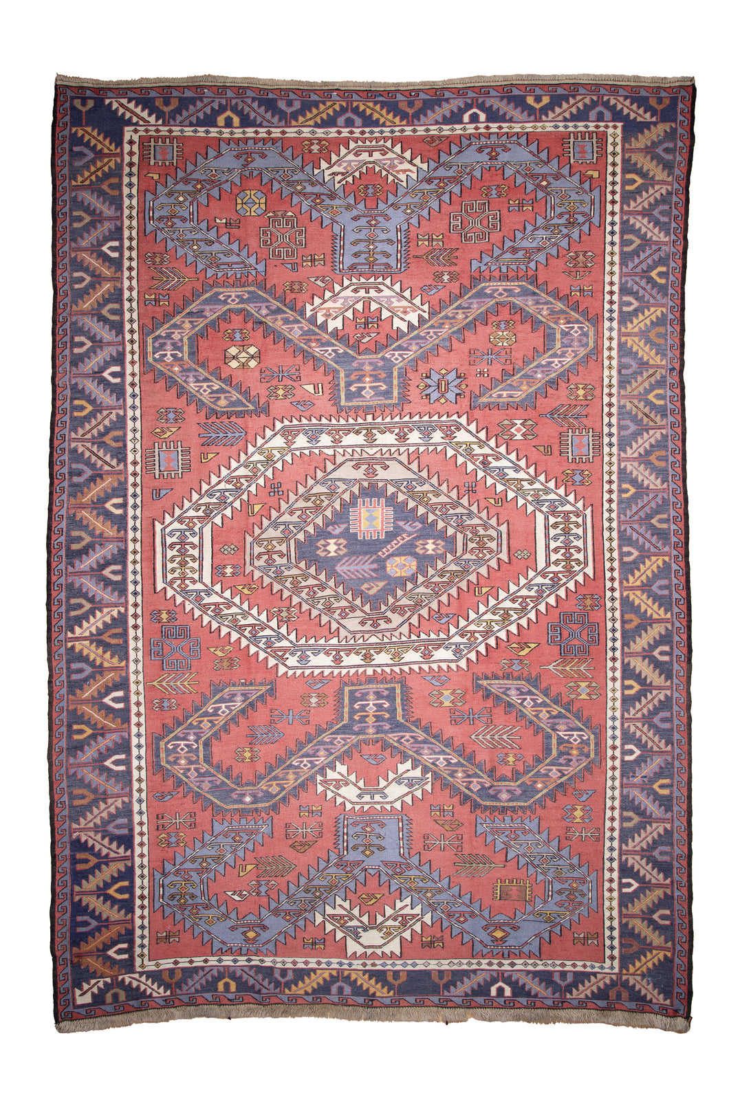 Antique Shirvan Dragon Soumak Kilim