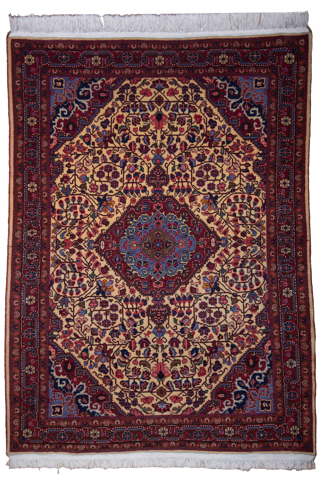 Persian Malayer Wool Medallion Rug