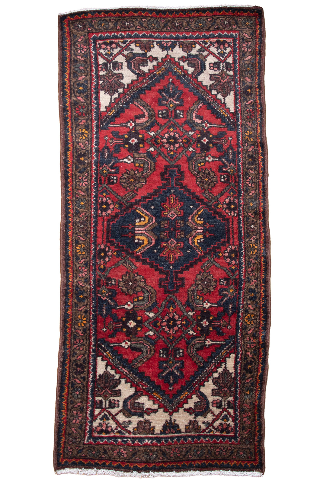 Antique Red Persian Hamadan Rug