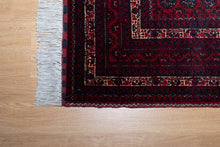 Load image into Gallery viewer, Finely Knotted Turkman Red Heritage Rug
