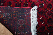 Load image into Gallery viewer, Royal Red Afghan Turkman Wool Rug
