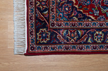 Load image into Gallery viewer, Persian Kashan Crimson Floral Rug
