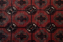 Load image into Gallery viewer, Turkman Red Gul Wool Rug
