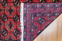 Load image into Gallery viewer, Turkman Red Gul Wool Rug
