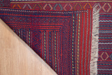 Load image into Gallery viewer, Crimson Harmony Maliki Kilim Rug
