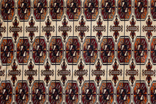 Load image into Gallery viewer, Antique Bokhara-Inspired Indian Wool Rug
