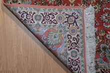 Load image into Gallery viewer, Persimmon Bloom Kashan Silk Carpet
