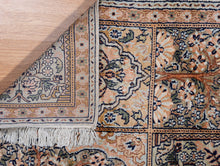 Load image into Gallery viewer, Kashmir Silk Rug – Radiant Floral Legacy
