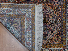 Load image into Gallery viewer, Qum Design Multicolor Kashmir Silk Rug

