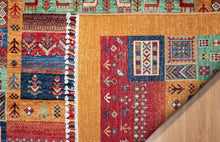 Load image into Gallery viewer, Vibrant Tribal Afghan Zeigler Rug
