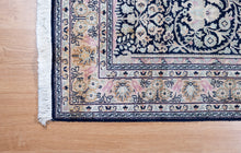 Load image into Gallery viewer, Pastel Blossom Arch Silk Kashmiri Rug
