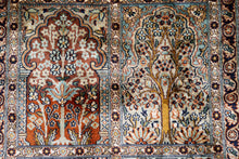 Load image into Gallery viewer, Kashmir Silk Rug Garden Panel
